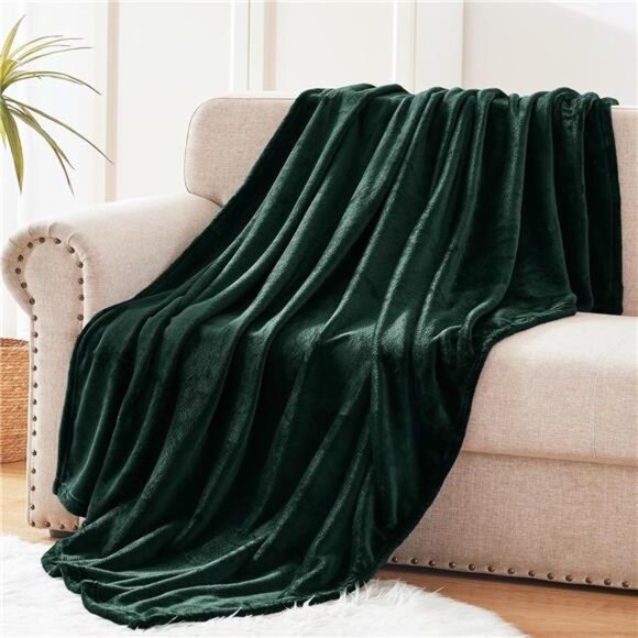Extra Large Fleece Throw Blanket for Couch, Sofa, 300GSM - Picture 5 of 7